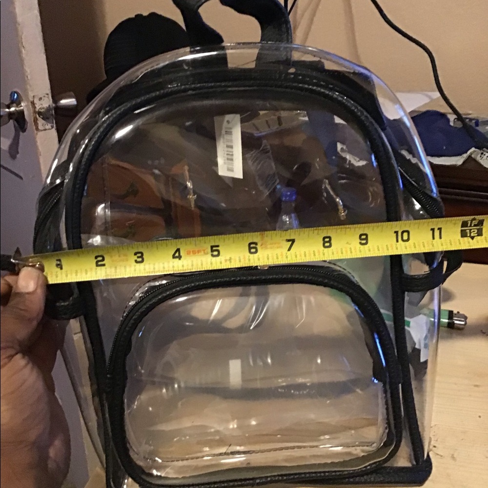 Clear back pack - Picture 2 of 3